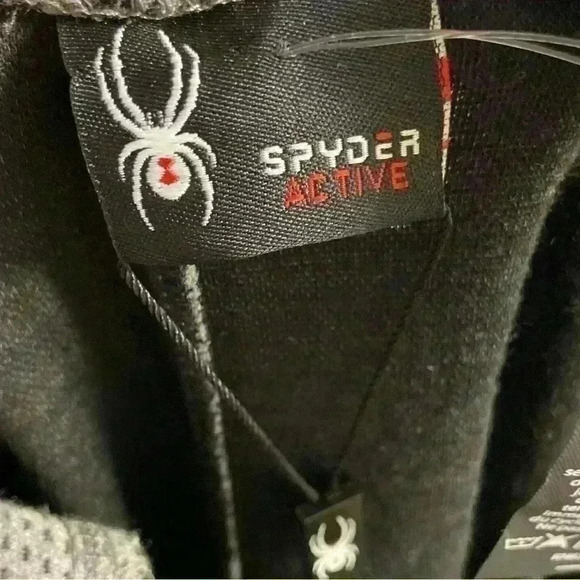 Spyder active men’s grey joggers zip up pockets stretch quick dry. XL. NWT - Picture 7 of 9